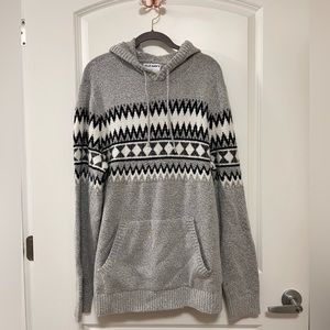 Knit sweatshirt w/ big front pocket